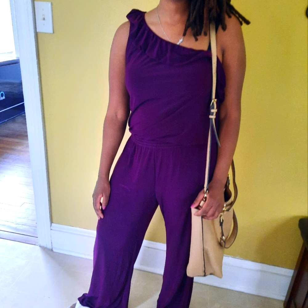 One-Shoulder Jumpsuit